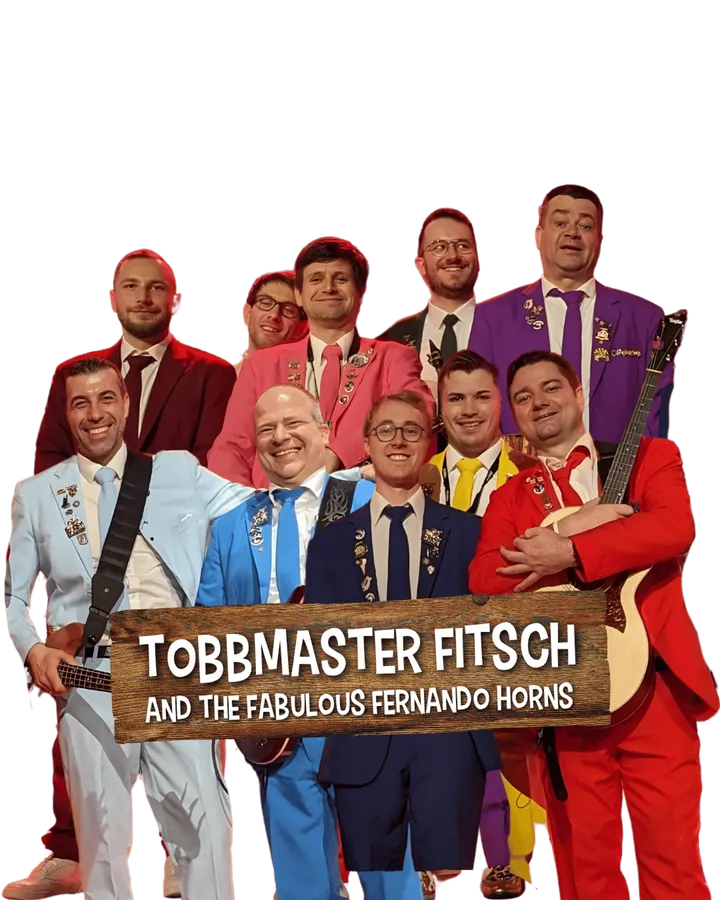 Tobbmaster Fitsch & The Fabulous Fernando Horns – Pressefoto